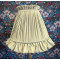 Sage Green Ruffled Fabric Lampshade