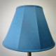 Slate Blue Fabric Tapered Empire Lampshade