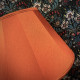 Burnt Orange Terracotta Fabric Tapered Empire Lampshade