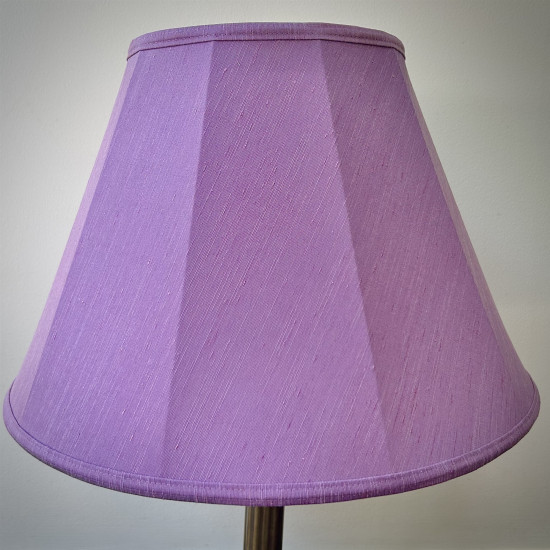 Wisteria Purple Fabric Tapered Empire Lampshade