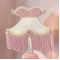Ivory and Pink Victorian Fabric Lampshades