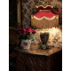 Rosso Red and Gold Victorian Fabric Lampshades