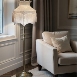 Cora Dove Dorchester Downton Abbey Crown Fabric Lampshade