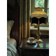 Paisley Jacquard Gold Black Dorchester Downton Abbey Crown Lampshade