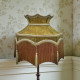 Paisley Jacquard Gold Dorchester Downton Abbey Crown Lampshade