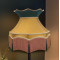 Mustard and Green Dorchester Downton Abbey Crown Fabric Lampshade