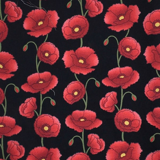 Poppies Poppy Fabric Cushion Covers