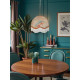 Beige Flamingo Dome Fabric Lampshades