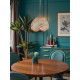 Beige Flamingo Dome Modern Fabric Lampshades