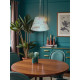 Blue Flamingo Fabric Tapered Empire Lampshade