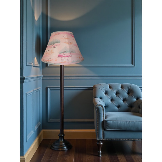 Pink Flamingo Fabric Tapered Empire Lampshade