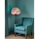 Pink Flamingo Dome Modern Fabric Lampshades