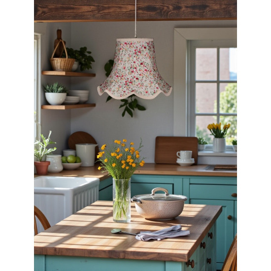 Rose Floral Modern Fabric Lampshades