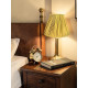 Antique Gold Gathered Fabric Tapered Empire Lampshade