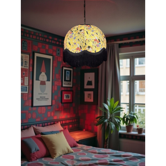 Gustav Klimt The Kiss Dome Lampshade