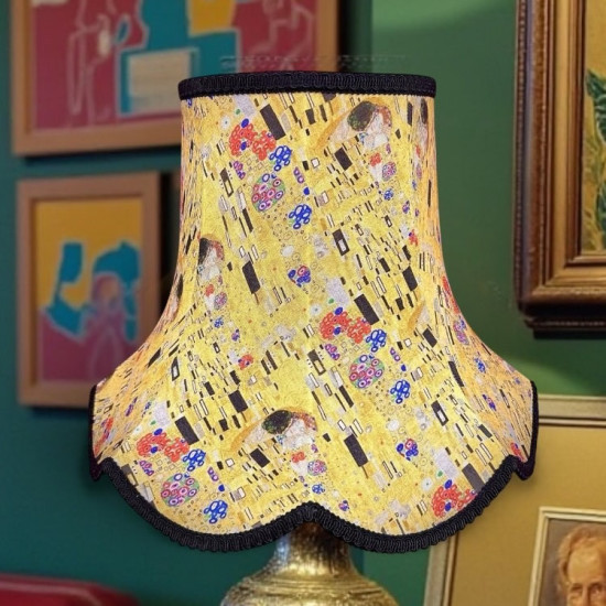 Gustav Klimt The Kiss Modern Lampshade