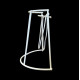 Half Shade Candle Frame