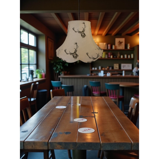 Stag Modern Fabric Lampshades