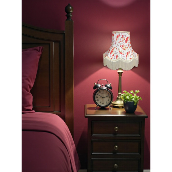 Oriental Ivory Koi Carp Fabric Lampshades