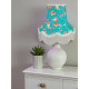 Oriental Jade Koi Carp Fabric Lampshades