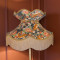 Oriental Koi Carp Victorian Fabric Lampshades