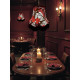 Gothic Skulls and Roses Black Fabric Lampshades