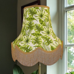 Tropical Leaf Lampshade