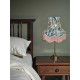 Porter and Stone Mardi Gras Duck Egg Lampshade