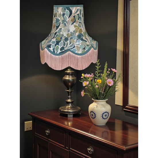 Porter and Stone Mardi Gras Duck Egg Lampshade