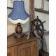 Blue Anchors Nautical Fabric Lampshade