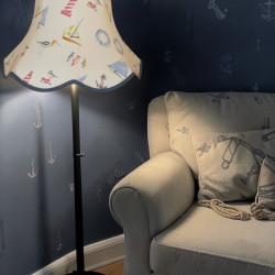 Padstow Nautical Sailing Modern Lampshade