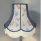 Padstow Blue Nautical Anchor Panel Fabric Lampshade