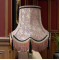 Paisley Jacquard Antique Gold and Black Lampshade