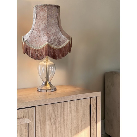 Paisley Jacquard Antique Gold Lampshade
