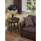 Paisley Jacquard Black and Cream Dome Lampshade