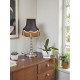 Paisley Jacquard Black and Gold Lampshade
