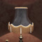 Paisley Jacquard Black and Gold Lampshade