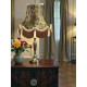 Paisley Jacquard Dark Bronze and Cream Lampshade