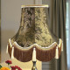 Paisley Jacquard Dark Bronze and Cream Lampshade