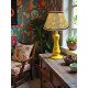 Paisley Jacquard Gold and Black Fabric Tapered Empire Lampshade