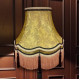Paisley Jacquard Gold and Black Gallery Lampshade