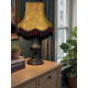 Paisley Jacquard Gold and Burgundy Lampshade