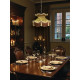 Paisley Jacquard Gold Victorian Lampshade
