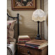 Paisley Jacquard Ivory Dome Lampshade