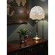 Paisley Jacquard Ivory Dome Lampshade