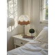 Paisley Jacquard Ivory Gold Dome Lampshade