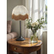 Paisley Jacquard Ivory Gold Dome Lampshade