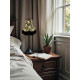 Paisley Print Black and Gold Lampshade