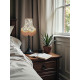 Paisley Print Ivory Grey and Gold Lampshade