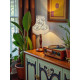 Paisley Print Ivory and Grey Lampshade